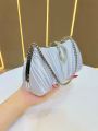 Túi xách đeo chéo dự tiệc cốp đứng form rộng đựng nhiều đồ tiện dụng sang trọng VDT92. 