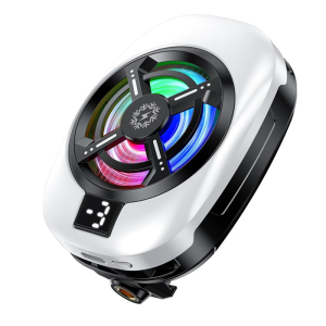 Smartphone Radiators With 3 Speed Adjustment And Quiet Motor Low Noise Rapid Cooling For Gamers Creators Video Recording