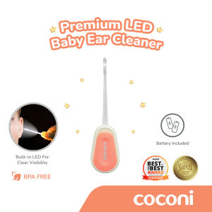 COCONI Premium LED Baby Ear Cleaner | Pembersih Telinga Bayi Anak dengan Lampu
