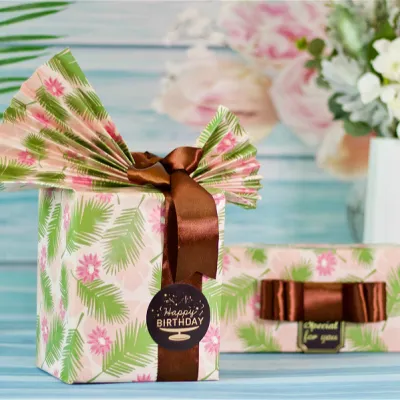 [10 Rolls] 2nd Item 50% Off -Clearance sale! / Flamingos/ Panda/ Space/ Cartoon animal/ Childrens favorite style (100g thick) Gift wrapping paper