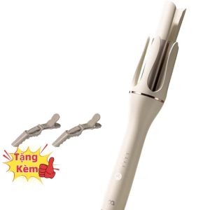 Máy uốn tóc tự động KHY 32MM – Ion âm bảo vệ tóc – Giữ nếp lâu – Sóng to Hàn Quốc – BH 13T
