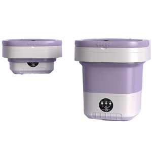 12L Portable Washing Machine Foldable Mini Washer Compact Washer Dryer 3 Modes Spin Basket Efficient Laundry Cleaner