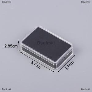 [COD] Bsuimki กล่องเก็บเพชรเปลือย1ชิ้นเคสแสดงเพชรพลาสติกพร้อมกล่องหินเปลือยเบาะรองนั่งด้านในสองชั้น