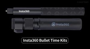 1.2m 3m Carbon Fiber Invisible Selfie Stick Time Rotating Handle Tripod for Insta360 X3 One X2 OneR GoPro Max Accessories