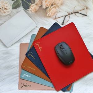 Personalised Mouse Pad waterproof PU leather Mousepad table mat Customised Mousepad Mousepad Big Premium Leather Desk Mouse Pad Mousepads Table Mat Leather Mat Mousepad Gaming Mousepad xxl LIMTEH PROJECT