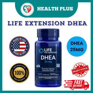 Life Extension DHEA 25 mg – Hormone Support Memory Muscle & Bone Health for Men & Women Gluten-Free Non-GMO Vegetarian 100 Quick-Dissolve Tablets