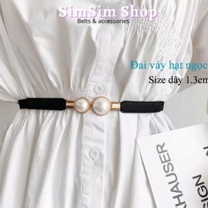 Dây nịt HÌNH THOI làm thắt lưng đai váy size nhỏ 1.8cm 2.4cm -Thắt lưng da nữ size nhỏ làm đai váy hình thoi Thắt lưng da đẹp cao cấp không đục lỗ
