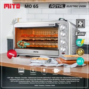 MITO OVEN MO 65 / OVEN LISTRIK AIR FRYER BESAR 65 LITER