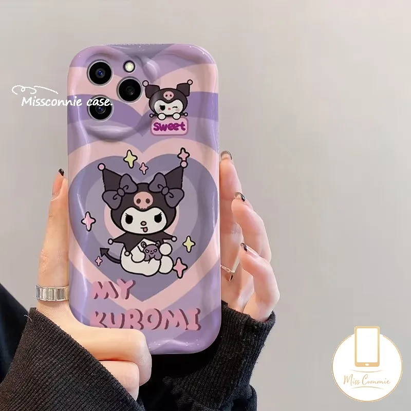 MissConnie Cartoon Sweet Hello Kitty Cat Cute Kuromi Couples Soft