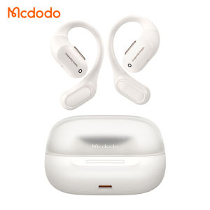 Mcdodo Open-Ear True Wireless Bluetooth earphone LED Digital Display Low Latency Playing Game Earbuds stereo surround speaker With Microphone earphones Bluetooth 5.4 IPX4 Waterproof Sport music headphone for all bluetooth mobiles
