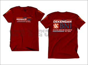 KAOS DISTRO DEKENGAN BNI N32 COTTON COMBED 24S( LEBIH TEBAL DARI 30S )DAYA SERAP KERINGAT TINGGI NYAMAN UNTUK DI PAKAI