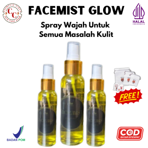 Facemist Saffron Bpom Ori Untuk Make Up Lebih Tahan Lama Mencerahkan Melembabkan & Menyegarkan Wajah