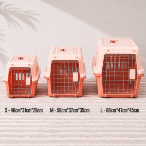 Greenpets Pet travel carrier cage Dog Cat Air Box Portable IATA Standard Vehicle cage Various colors Dog cat bag