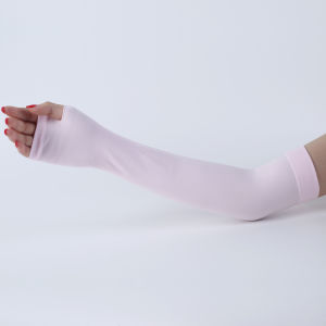 Sunscreen Gloves Female Ice Silk Anti-Ultraviolet Riding Electric Car Long Section Ice Sleeve Summer Breathable Thin Section Driving Sleeve Cover防晒冰袖