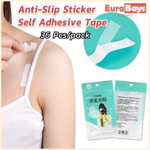 E.B. Anti-Slip Sticker Self Adhesive Tape Pad Underwear Transparent Sweatproof Durable for Shirt Collar Clothing 36 PCS
