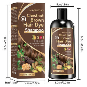 ✨ All-in-One Hair Care Miracle ✨ Hair Coloring Shampoo Anti-Hair Loss Treatment Anti-Dandruff Care Natural Botanical Formula Daily Hair Care
