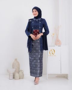 Set Kebaya Kebaya Kutubaru Laksmi Series Kebaya Wisuda Lamaran Tunangan Set Tunik Batik Baju Couple Kondangan Terbaru 2024