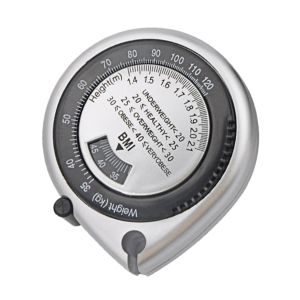 FRCOLOR Bmi Calculator Tape Retractable Body Waist Measuring Tool Lightweight for Accurate Measurements for