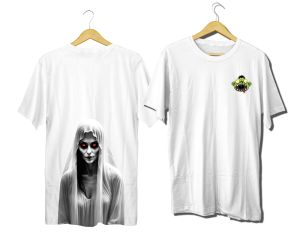 kaos Kuntilanak Mata Merah Viral Ready Baju Dewasa