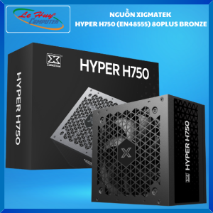 Nguồn máy tính XIGMATEK HYPER H750 (EN48555) - 80PLUS BRONZE - Hàng Chính Hãng