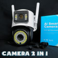 Camera Yoosee Wifi 2 Mắt giám sát Ngoài Trời, Xoay 360 độ, Không Dây Thông Minh chống nước an toàn AI - FHD 4.0mpx Siêu Nét. 