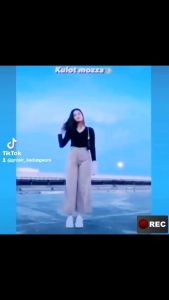 CELANA JEANS CELANA CULOTE MOZZA BAGGY JEANS RAWIS