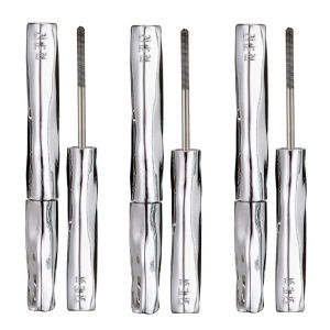 Steel Tube Mascara Primer Waterproof Long Lasting Curling Mascara Thick Volume Non-Smudge Eyelash Extension Primer Black Eye Makeup for Daily Use