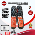 BAN MOTOR TRAIL RING 14 PAKET MAXXIS OFF ROAD 80/90-14 DAN 90/90-14 TUBELES FREE PENTIL. 