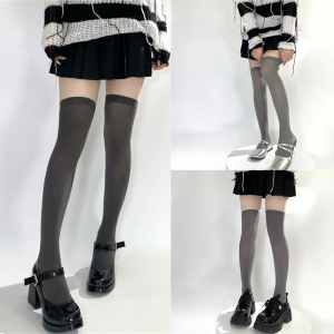 Thigh High Long Stockings Over Knee Socks Halloween Cosplay Festival Stockings Nylon Thigh High Socks for Women Girls