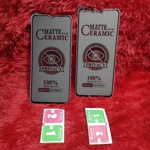 TG Tempered Glass Ceramic Spy Xiaomi Redmi 11A Mi 12 Lite 13C  Anti Gores Matte Privacy Anti SPY