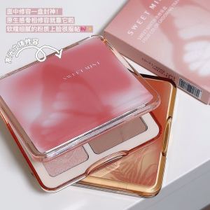 SWEETMINT Four-Color Contour Highlighter Contour Brightening Shadow Contouring Multi-Functional All-in-One 4 Color Contour Palette 2025