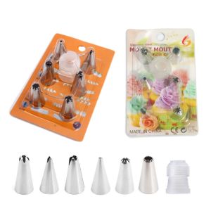 OV652 Icing Piping Bat Set 8 in 1 Silikon Cake Decorating Spuit