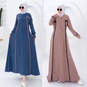 GAMIS JUMBO XXL XXXL XXXXL LD 130cm LD 140cm BUSUI BIGSIZE GAMIS CRINKLE AIRFLOW / GAMIS CRINKLE AIRFLOW KEKINIAN