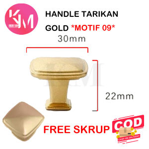 Tarikan Laci Emas / Lemari / Tarikan Handel Laci / Lemari Emas