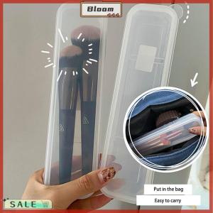Follow Get New[Bloom Z] Makeup Brush Organizer Transparent With Cover Eyebrow Pencil Boxes Portable Women Cosmetic Storage Organizer Makeup Tools