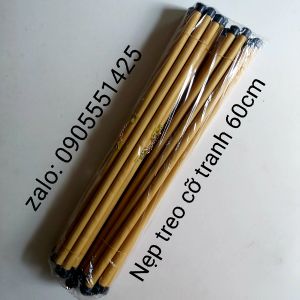 1 bó gồm 10 cặp ống sáo trúc( nẹp ) treo lịch ảnh treo cỡ tranh 60cm