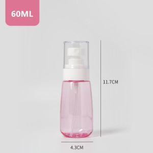 30ml/60ml/100ml UPG Plastic Transparent Empty Spray Bottle Bottles for Perfume Alcohol