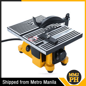 Multifunction Mini Bench Saw 4" Mini Table Saw For Cutting Glass Stone Wood Copper Aluminium