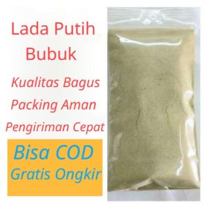 Lada Putih Kualitas Bagus Isi 100 gram / White Pepper / Rempah / Bumbu Dapur / Bumbu Masak