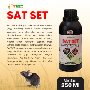 Pestisida Topfarm / Obat Tikus Untuk Di Sawah / Obat Tikus Sawah Semprot / Pestisida Pembasmi Tikus / Pestisida Nabati Pengusir Tikus / Pestisida Tikus / Obat Tikus Tanaman Terbaik