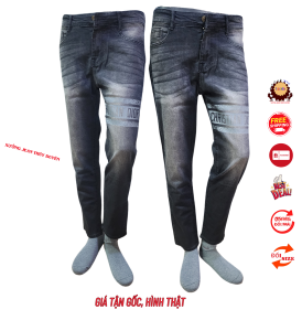 Quần jean nam in Dor 9169 quần dài thời trang siêu đẹp chuẩn quần bò nam chất giãn có size đại VA33 quần bò nam fome chuẩn quần dài nam chất bò K9
