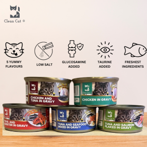 Clean Cat® Premium Cat Food Wet Food Canned Food 80 Grams & 85 Grams