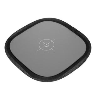 Bảng lấy nét cân bằng trắng xám 18% để hiệu chỉnh màu chính xác trong nhiếp ảnh và quay phim