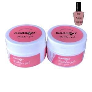 ฮาร์ดเจล Badaga ใช้ฝั่งอะไหล่ต่อเล็บเสริมหน้าเล็บแบบกระปุกขึ้นทรงง่าย