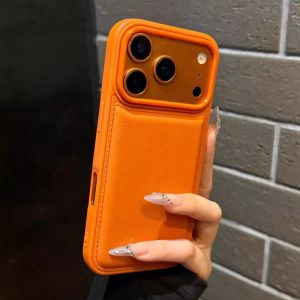 Fashion Drum Cortex Plain Phone Case For iPhone 17 16 15 14 Plus 13 11 12 Pro Max 17 Air Shockproof Bumper Cases Back Cover
