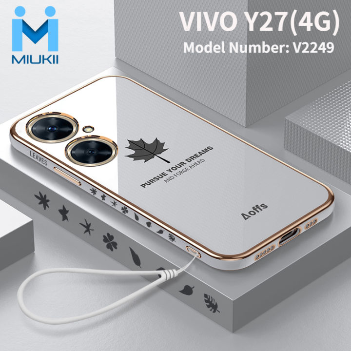 VIVO Y27 (4G) Case New Design Casing Maple Leaf Cover Soft Phone Case For  VIVO V2249 Lazada PH - Main Image
