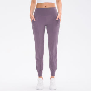 Fitness Pants for Women Yoga Joggers Pants Pocket Sports Running Workout Casual Fashion Gym Loose Pants Sukan Seluar Panjang