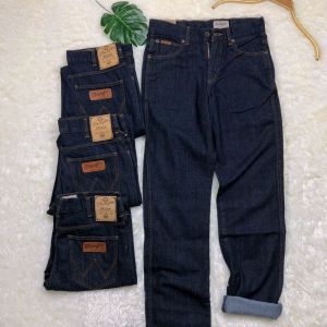 Celana Jeans Pria Wrangler Model Standart Reguler Size 28-38