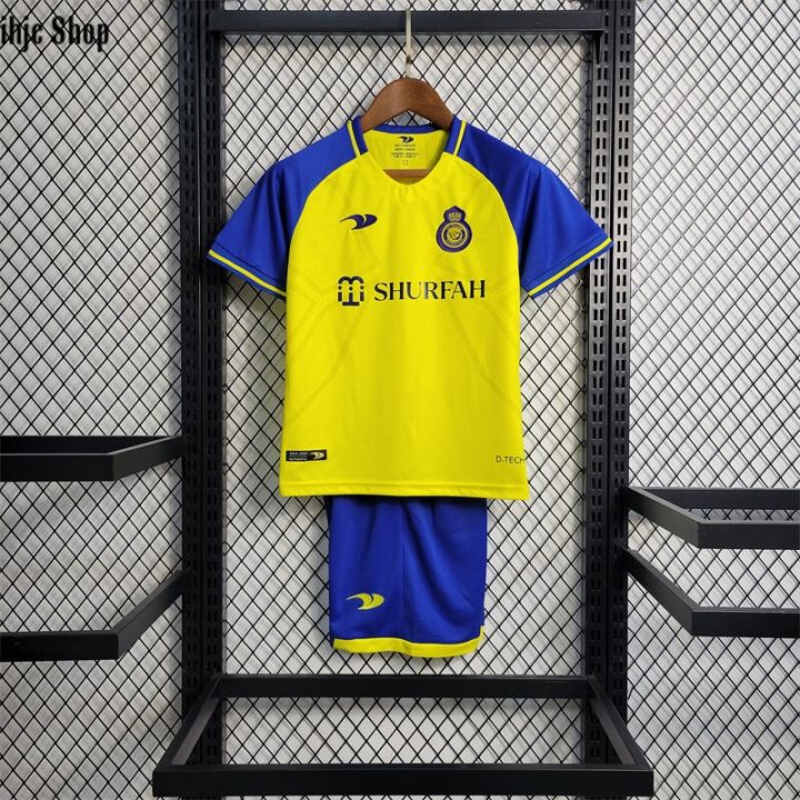 ihjc Shop Kids Kit 22/23 Al Nassr Jersey Home CR7 Football Jersey
