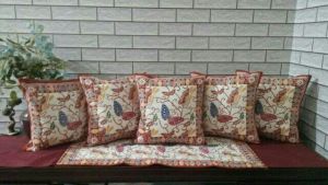 TAPLAK SET SARUNG BANTAL KURSI SOFA TAPLAK MEJA BATIK CAP